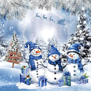 Toile de fond de la Sainte Nuit, scène de la Nativité de Noël, étoile de Bethléem, fond bleu ciel étoilé, bannière de fête de la naissance de Jésus personnalisable - Product Image 5