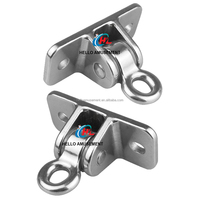 Pièces de terrain de jeu extérieur boucle de balançoire en aluminium ou en acier inoxydable accessoires de suspension cintres de fixation de balançoire pour enfants