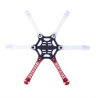 FPV F550 Hexa Frame Arm HexaCopter PCB Landing Gear Gimbal Protector Battery Plate Flamewheel HJ550 Quadcopter Unisex
