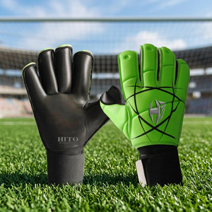 Gants de gardien de but de football professionnels respirants avec protection des doigts, en latex allemand - Product Image 3