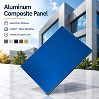 Panneau composite en aluminium 3MM 4MM 5MM ACP/ACM ALUCOBOND pour façade de bâtiment, revêtement extérieur