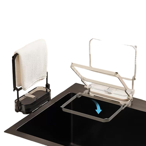 Nouveau filtre à résidus pour évier de cuisine en ABS écologique, support de filtre à aliments, passoire de vidange amovible avec ventouse pour cuisine domestique - Product Image 3