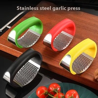 Gehaktmolen Hakkende Knoflooktool Roestvrij Staal Knoflookpers Crusher Handmatige Knoflook Fruit Groente Gereedschap Keuken Gadget Accessoires