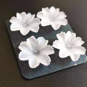 F21 16mm 18mm Fait à la main Fleur de quartz givré à sept pétales - Product Image 4