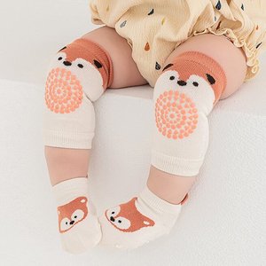 Enfant marche bébé antidérapant Silicone genouillère ensemble <span class=keywords><strong>chaussettes</strong></span> Grip enfant en bas âge filles, garçons pantoufles 0-36 mois bébé chaussures et <span class=keywords><strong>chaussettes</strong></span> - Product Image 4