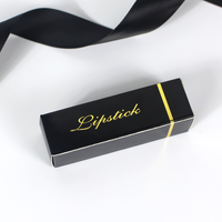 Petit emballage en carton de beauté avec logo personnalisé Brillant à lèvres Boîte cosmétique Papier cadeau Produit personnalisé de luxe pas cher Guangdong LX