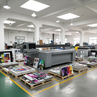 Baru untuk Printer UV Flatbed Industri 3220 dengan Printhead Ricoh G6 untuk Pencetakan Akrilik, PVC, Kaca, Logam, dan Papan Iklan