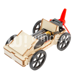 Fabricante de Juguetes Educativos STEM para Niños, Coche de Carreras de Impulso por Viento, Kits de Experimentos Científicos DIY - Product Image 5