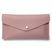 Dompet Clutch Kulit PU Custom, Kantong Makeup, Tempat Kartu, Uang Tunai, Organizer Kosmetik, Tas Travel Portabel untuk Penggunaan Sehari-hari Wanita