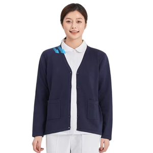 Uniformi a Maniche Lunghe per Infermiere Dssyon, Alta Qualità, Fornitura ODM, Uniforme <span class=keywords><strong>da</strong></span> <span class=keywords><strong>Infermiera</strong></span> Calda in Poliestere Lavorato a Maglia - Product Image 1