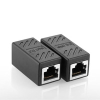 Cat7 Cat6 Cat5e Cat5 Femelle à Femelle Ethernet Connecteur Extender Inline RJ45 Coupleur Réseau Lan Adaptateur Audio Vidéo Connecteurs