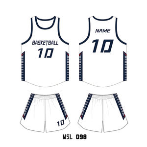 Camiseta <span class=keywords><strong>de</strong></span> Baloncesto sin Mangas para <span class=keywords><strong>Hombre</strong></span>, <span class=keywords><strong>de</strong></span> Malla Transpirable <span class=keywords><strong>de</strong></span> Secado Rápido, con Logotipo Personalizado y Pantalones <span class=keywords><strong>de</strong></span> Baloncesto a Juego que Absorben la Humedad - Product Image 1