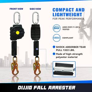 A versão mais recente do dispositivo anti-queda de alta resistência Auto-retrátil Lifeline Anti-queda Segurança - Product Image 5