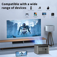 YDH-Z9 Smart 8K projecteur d'intérieur portable 1600Lumens système Android lampe à LED télécommande vocale mise au point automatique technologie Laser