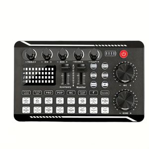 Mezclador de Tarjeta de Sonido de Audio Profesional y Juego de Micrófono, Kit de Transmisión en Vivo, Interfaz de Audio de Estudio, Transmisión - Product Image 6