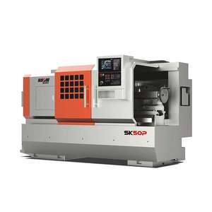 Tour CNC horizontal Baoji Sk50p 7,5 kW, machine de découpe de métal haute précision - Product Image 1