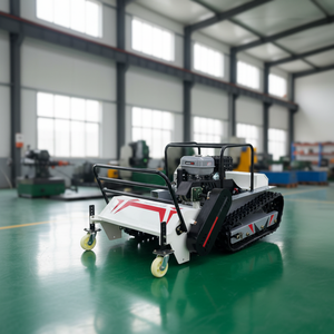 Cortadora de Césped Robótica Industrial Inalámbrica de Alta Resistencia <span class=keywords><strong>con</strong></span> Control Remoto Eléctrico y Motor de Alta Potencia para Uso en Huertos - Product Image 5