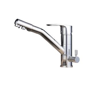 Beelee ก๊อกน้ำทองเหลืองแบบ2 In 1,ก๊อกน้ำในห้องครัวตัวกรองน้ำทองเหลือง - Product Image 1