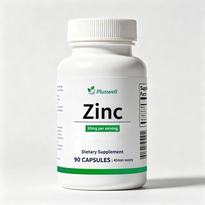 Capsules <span class=keywords><strong>de</strong></span> zinc chélaté à haute absorption pour le soutien immunitaire, la peau claire, les cheveux, les ongles, la <span class=keywords><strong>fertilité</strong></span> masculine, complément végétalien - Product Image 1