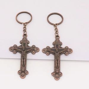 7.9*5cm antika bakır veya altın tespih parçası büyük Flared <span class=keywords><strong>Sunburst</strong></span> haç çapraz - Product Image 2