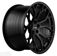 Rines Forjados de Aluminio con Acabado Negro Cóncavo de 18 19 20 22 24 Pulgadas 5x112/5x108/5x114.3/5x120 para BMW G80 M3 F82 M4 F87 M2 F90 M5