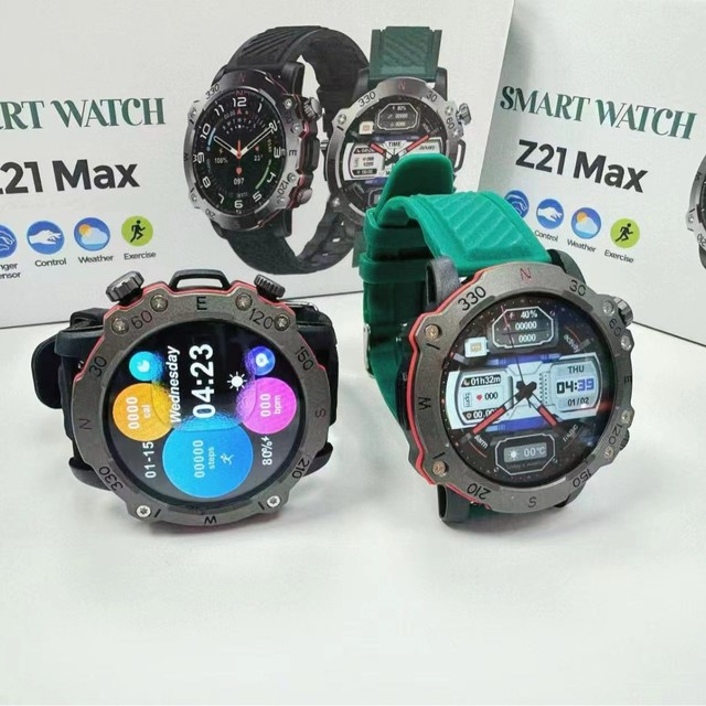 AIMB-Z21 Max Smart Watch Disc for Call Heart Rate Blood Oxygen Monitoring Multi-Sport Unlisted Features
