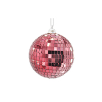 Décoration de boule de miroir de scène Disco en PVC personnalisée Décoration de lumière Disco Disco dorée Décoration de danse de scène Cadeau de Noël de fête de vacances