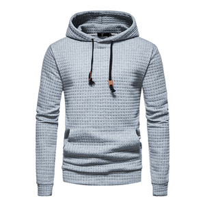 Áo hoodie nam chất liệu polyester 100%, kiểu dáng ôm body, in logo theo yêu cầu, phong cách đường phố, dệt kim, đơn giản, năng động. - Product Image 6