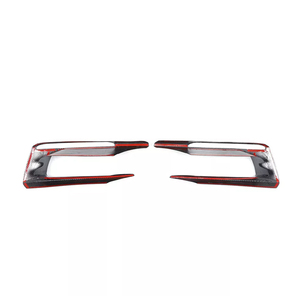 Per <span class=keywords><strong>Porsche</strong></span> Panamera 2017-2020 Copertura Decorativa per Fendinebbia Anteriori in Vera Fibra di Carbonio a Secco <span class=keywords><strong>Accessori</strong></span> Esterni per Auto - Product Image 3