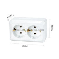 Cheap Price Indonesia 250V 16A wall electric socket outlet