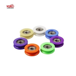 Yczco Chất lượng cao cửa sổ nhôm Con lăn 625zz mang Con lăn cửa trượt hệ thống nhựa POM Bánh Xe Cửa kính con lăn - Product Image 3