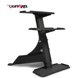 Equipo Profesional para Gimnasios Domésticos, Soporte de Almacenamiento para Pesas Rusas de Hierro Fundido de 3 Niveles con Logotipo Personalizado - Product Image 6