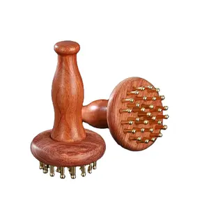 hottest products 2024 wood brass guasha massage metal for skin guasha body massage tool professional guasha massager