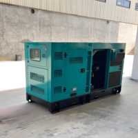 Générateur diesel silencieux refroidi par eau AVR de secours 300 kVA 400 kVA