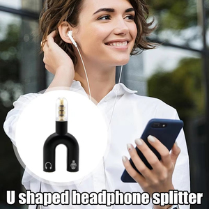 Adaptador Divisor de Auriculares en Forma de <span class=keywords><strong>Y</strong></span> con Doble Conector de 3.5mm de Cobre <span class=keywords><strong>y</strong></span> ABS, con Micrófono, Conversor de Audio Estéreo, Color Macaron - Product Image 6