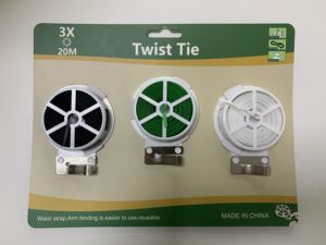 Câble en plastique torsadé réutilisable OEM DIY <span class=keywords><strong>pour</strong></span> jardin, revêtement PVC vert, <span class=keywords><strong>pour</strong></span> greffage de légumes, fixation de plantes grimpantes - Product Image 4