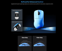Souris sans fil de jeu ATK F1 V3 Ultimate+36g ultra-légère, batterie haute densité 300 mAh, entièrement nouvelle avec revêtement nano