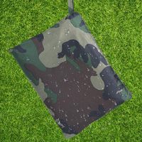 Poncho de pluie camouflage en PVC résistant, poncho de camouflage pour la pêche et le camping