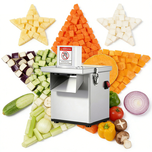 Cortadora de Verduras Comercial con Motor de 220V para Carnicerías, Restaurantes y Panaderías - Bajo Nivel de Ruido - Product Image 1