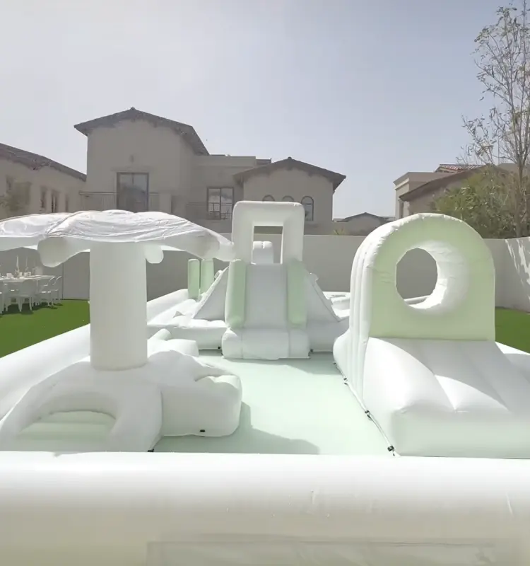 Mới PVC bắn tung tóe lâu đài bouncy Inflatable mùa hè nước vui vẻ Inflatable bắn tung tóe Pad Inflatable công viên nước cho bouncy bên thuê