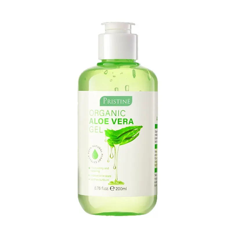 Oem Odm Private Logo Groothandel Verhelderende Aloë Vera Gezichtscrème Natuurlijke Biologische 98% Pure Aloë Vera Gel