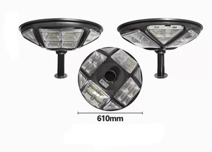ไฟถนนโซลาร์เซลล์ LED โครงอะลูมิเนียมอัลลอยด์ เสาสีแดง มาตรฐาน IP66 แสงสีขาว 6000K รับประกัน 10 ปี พร้อมรีโมทคอนโทรล สำหรับใช้งานกลางแจ้งบนถนน - Product Image 3