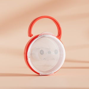 Nouvelle tétine de <span class=keywords><strong>biberon</strong></span> en PE pour bébé, motif dessin animé, pour usage jour et nuit, tétine ronde et <span class=keywords><strong>plate</strong></span>, facile à transporter, <span class=keywords><strong>avec</strong></span> boîte de rangement pratique - Product Image 2
