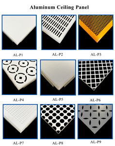 2 'x 2' 2 'x 4' màu trắng NHÔM VUÔNG giả vách ngăn Trần nhôm tấm trần cho trần thả nội thất - Product Image 4