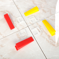 Accessoires de nivellement de carreaux, cales de nivellement en plastique, système de nivellement de carreaux, Clips, entretoises de carreaux et Kit de nivellement pour l'installation