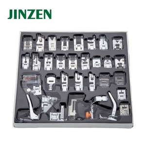 JINZEN nouveauté couture ménage pied-de-biche ensemble JZ-166251 Machine à coudre pied-de-biche <span class=keywords><strong>pieds</strong></span> Kit ensemble <span class=keywords><strong>32</strong></span> pièces - Product Image 3