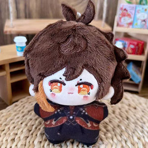Venta caliente <span class=keywords><strong>Genshin</strong></span> Impact figura de juego de dibujos animados muñeco de peluche OEM ODM 10cm Mini personaje de Anime algodón suave <span class=keywords><strong>PP</strong></span> algodón ecológico - Product Image 4
