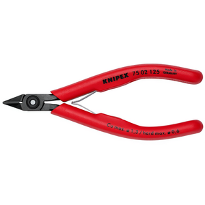 Cisaille latérale Knipex 75 02 125 pour l'électronique, cuivre max. 1,3 mm, ferme métal max. 0,6 mm - Product Image 3