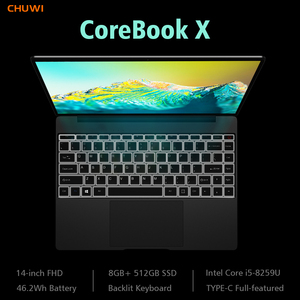 Intel Core i5 8259U Fino a 3.8GHz Del Computer Portatile Cor I5 del computer portatile Coreo 5 Computer Portatili I5 8th Generation - Product Image 2