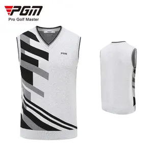 PGM YF354 Fashion Mens Custom Golf Sweater Vest V neck Golf Vest